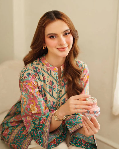 MAHEEN Digital Print 2-PIECE