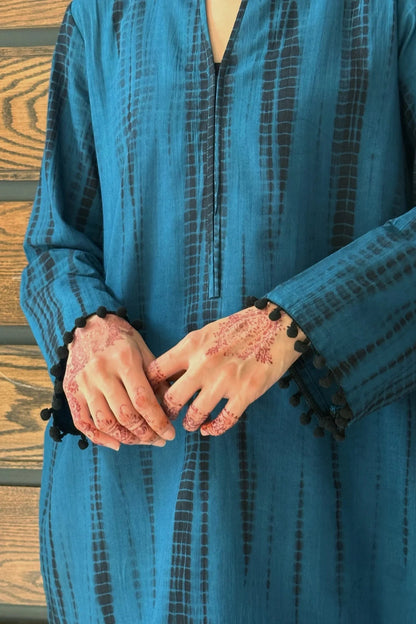 ILMA 2-PIECE Stitched Dress. (Farshi Shalwar)