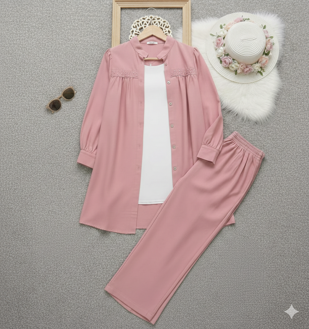 TRENDY CORD STYLE PINK