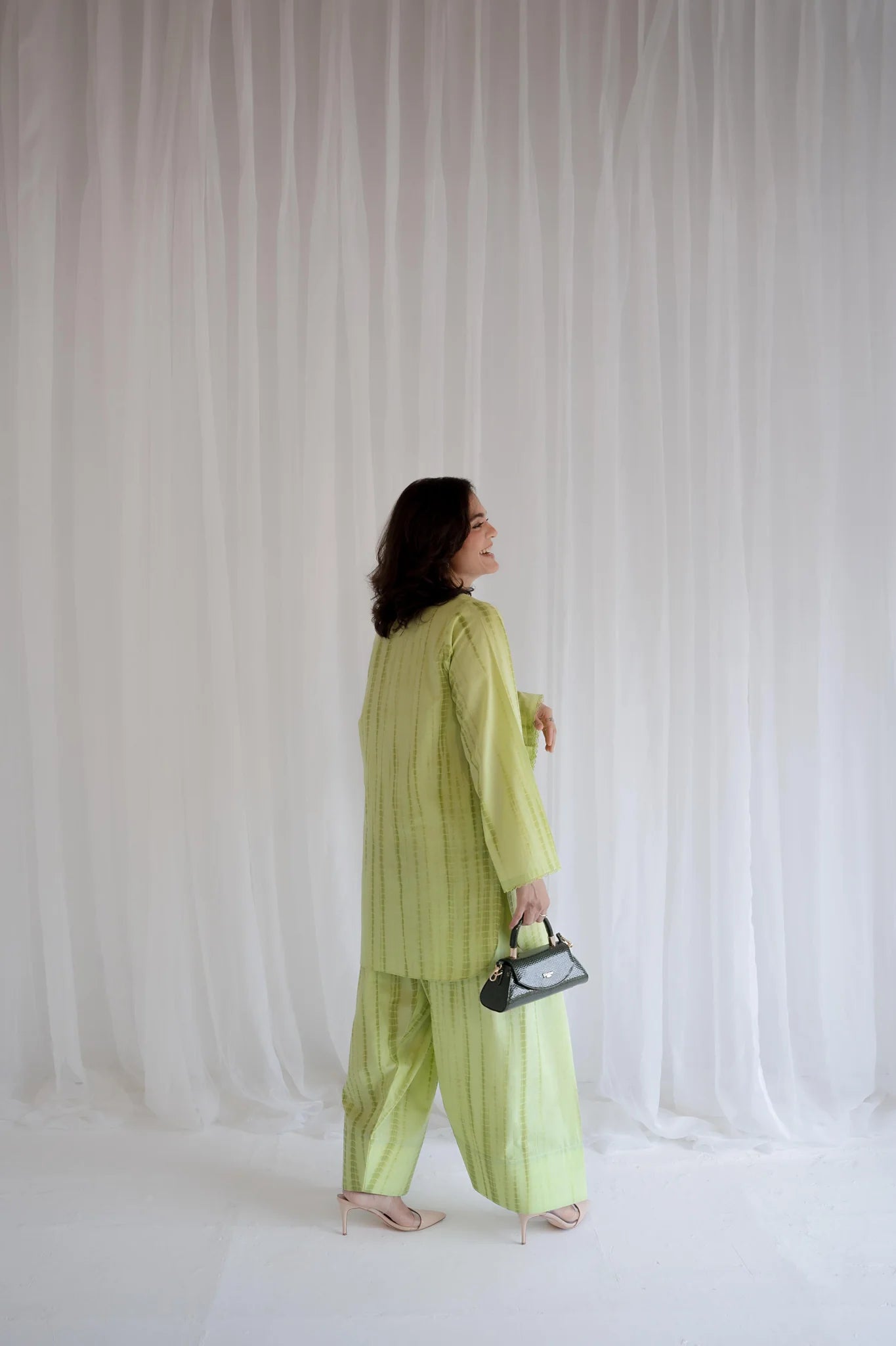 ILMA 2-PIECE Stitched Dress. (Farshi Shalwar)